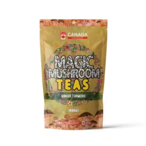Canada Mushrooms Shroom Tea | 1000MG | Ginger Turmeric